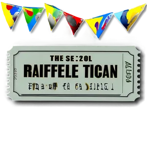 School Raffle Ticket PNG 06262024
