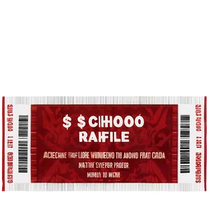 School Raffle Ticket PNG Hxn76