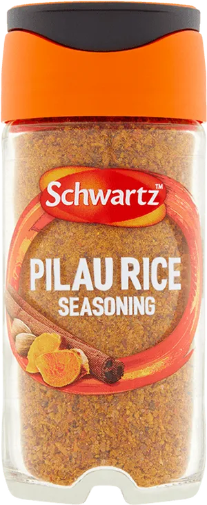 Schwartz Pilau Rice Seasoning Spice Jar PNG image