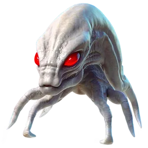 Sci-fi Alien Creature PNG Geq40