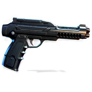 Sci-fi Blaster Pistol PNG 46 PNG