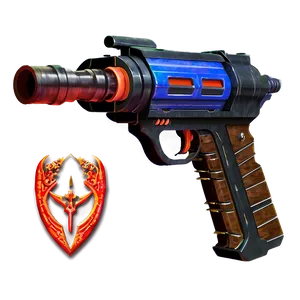 Sci-fi Blaster Pistol PNG Xgj PNG
