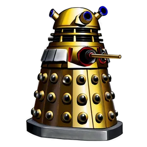 Sci-fi Dalek Concept PNG 06242024 PNG