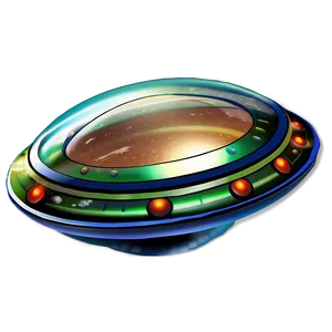 Sci-fi Flying Saucer Graphic Png 71 PNG image