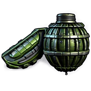 Sci-fi Grenade PNG 05242024 PNG