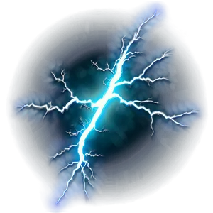 Sci-fi Lightning Bolt PNG 05042024 PNG