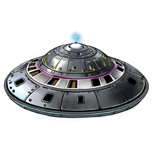 Sci-fi Movie Flying Saucer PNG 1 PNG