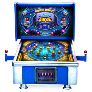 Sci-fi Pinball Adventure Png 06242024 PNG image