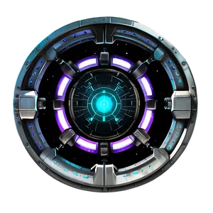 Sci-fi Portal Design Png Lnn PNG image