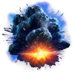 Sci-fi Space Explosion Png Bgd PNG image