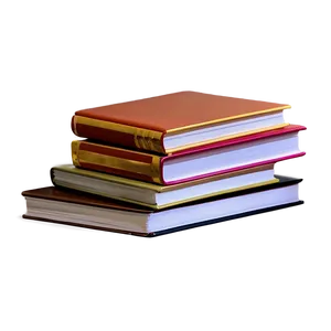 Science Books Pile Png 06212024 PNG image