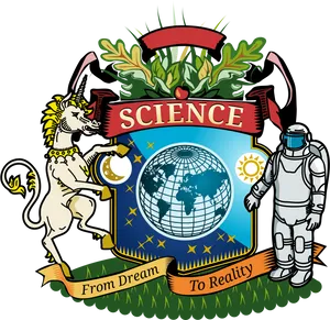 Science_ Crest_ From_ Dream_ To_ Reality PNG image