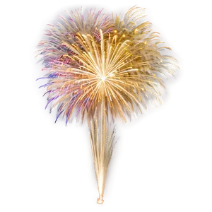 Scintillating Gold Fireworks PNG Kyh64 PNG