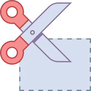 Scissorsand Dotted Line Icon PNG image