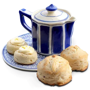 Scones With Clotted Cream PNG 1 PNG