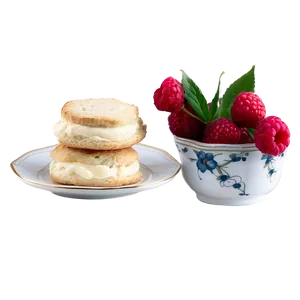Scones With Clotted Cream PNG Tpw PNG
