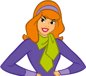 Scooby Doo Character Daphne Blake PNG image