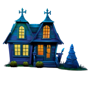 Scooby Doo Haunted House Png Jpv PNG image