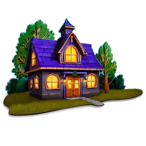 Scooby Doo Haunted House Png Umk PNG image