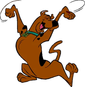 Scooby Doo Laughing Cartoon PNG image