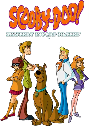 Scooby Doo Mystery Incorporated Poster PNG image