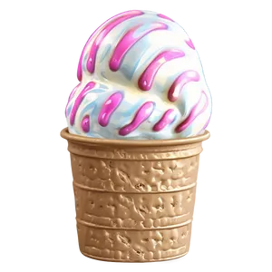 Scooped Ice Cream Cup Png Swj49 PNG image