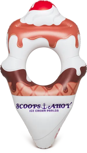 Scoops Ahoy Inflatable Pool Float PNG