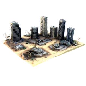 Scorched City Terrain PNG 29 PNG
