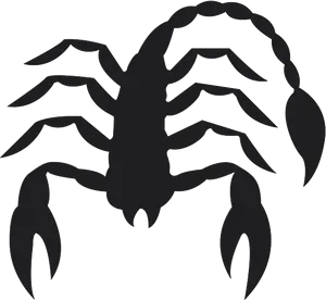 Scorpio Zodiac Silhouette PNG image