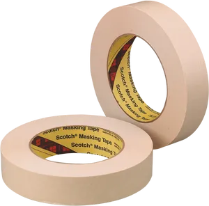 Scotch Masking Tape Rolls PNG image