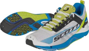 Scott Sports Running Shoes PNG image