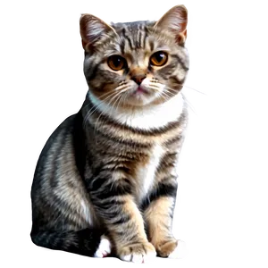 Scottish Fold Cat Ear PNG C