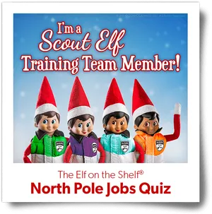 Scout Elf Training Team Members PNG image