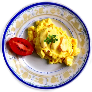 Scrambled Eggs Breakfast Png 3 PNG image