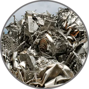 Scrap Metal Pile Texture PNG image