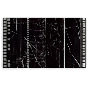 Scratched Film Overlay Texture Png 06252024 PNG image