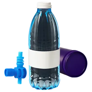Screw Cap Water Bottle PNG 06212024