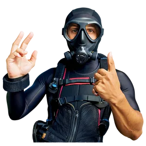 Scuba Diving Hand Signals Png 9 PNG image