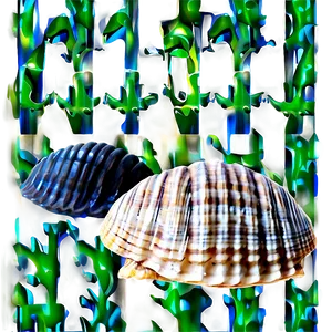 Sea Life Seashell Clipart PNG Biy38