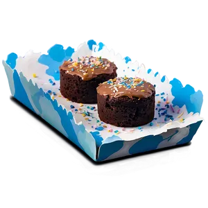 Sea Salt Sprinkled Brownie PNG Ntl