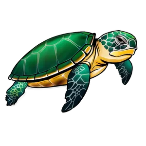 Sea Turtle Illustration Png Qlx PNG image