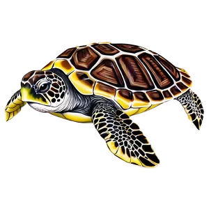 Sea Turtle Swimming Png Jny PNG image