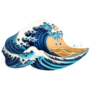 Sea Wave Emoji Png 06212024 PNG image