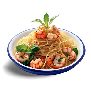 Seafood Spaghetti Noodles PNG 35