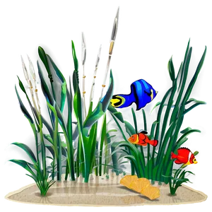 Seagrass Cartoon Png 79 PNG image