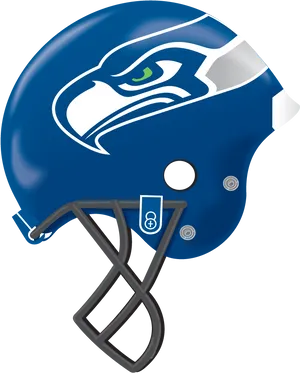 Seahawks Helmet Design PNG image