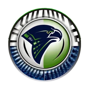 Seahawks Logo In Monochrome PNG Peb8