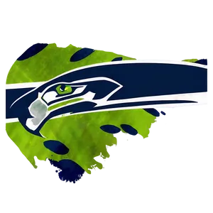 Seahawks Logo With Watercolor Effect PNG Der21