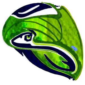 Seahawks Logo With Watercolor Effect PNG Nkj
