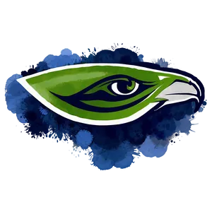 Seahawks Logo With Watercolor Effect PNG Xbg